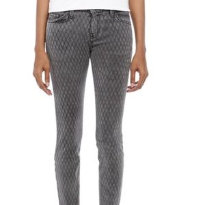 Current/Elliott Gray Skinny Jeans